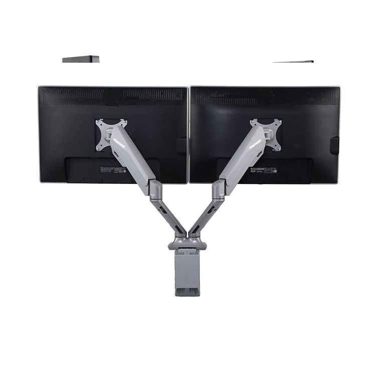 Double Pneumatic Monitor Arms